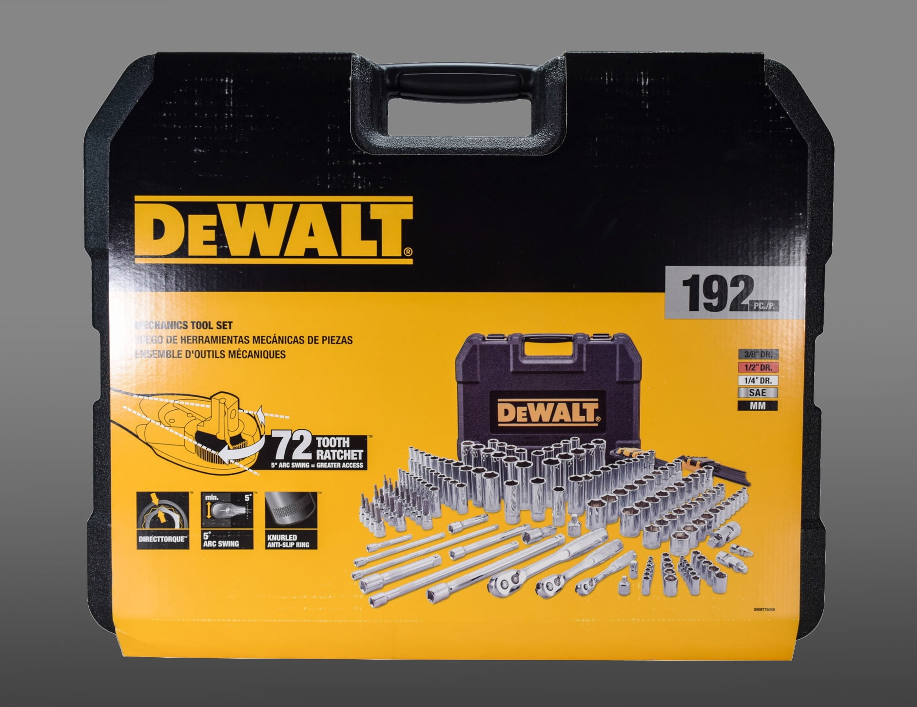 dewalt 192 piece mechanic set