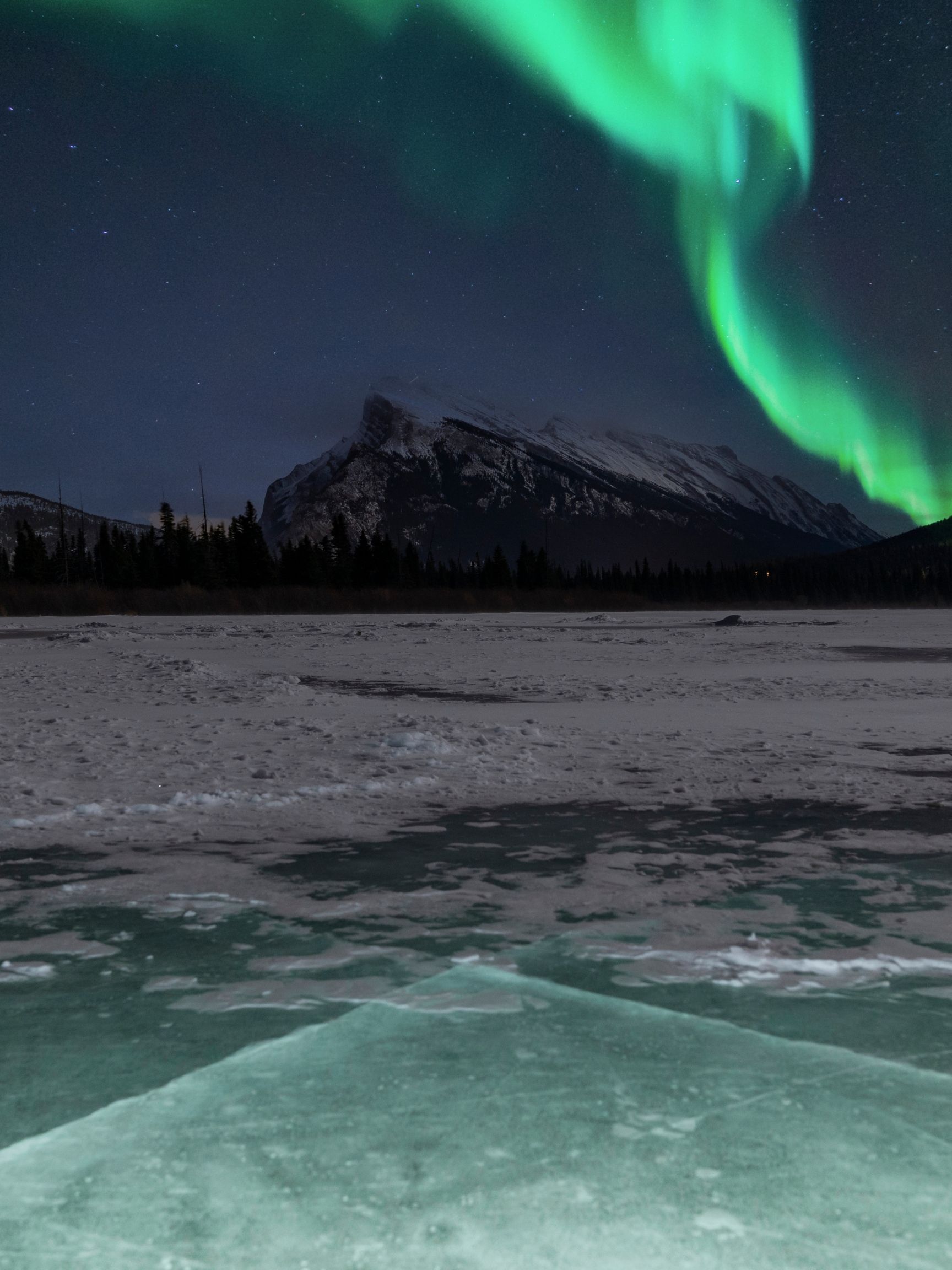 aurora borealis forecast banff