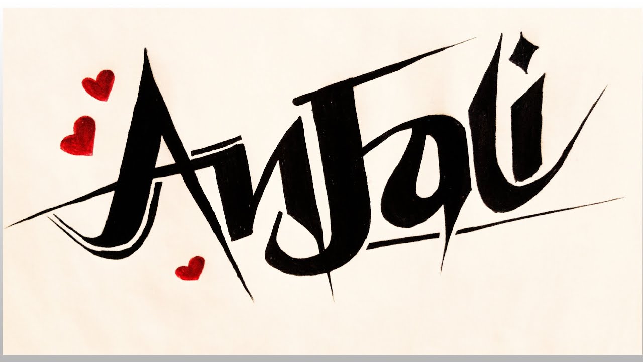 anjali calligraphy