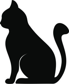 silhouettes de chats à imprimer