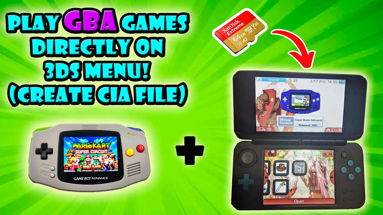 play gba games on 3ds homebrew