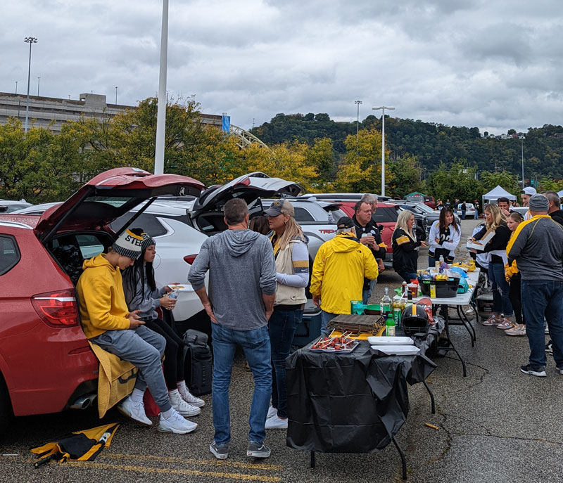 steelers game day parking