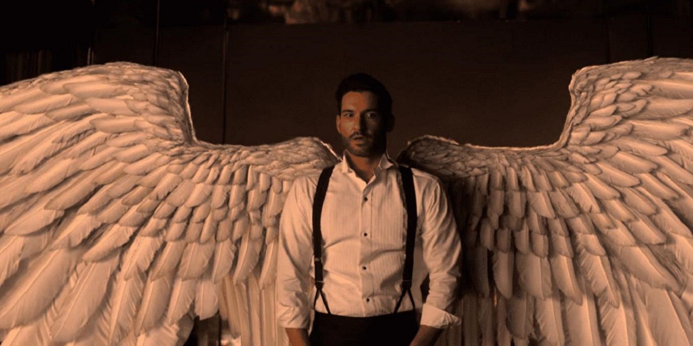 how many wings does lucifer have