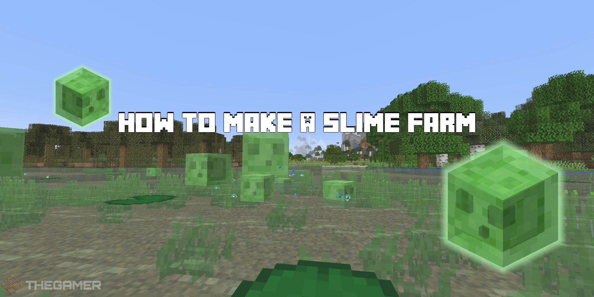 slime farm in minecraft