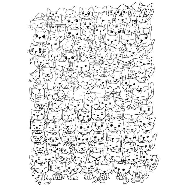 coloriage animal kawaii