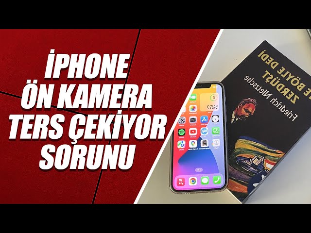 iphone 7 ön kamera ters