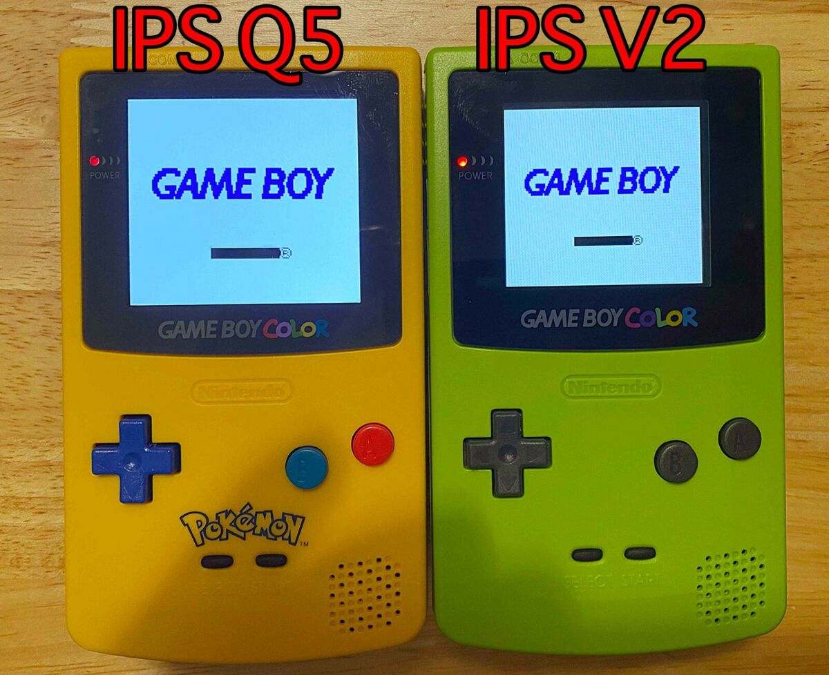 gameboy color ips screen