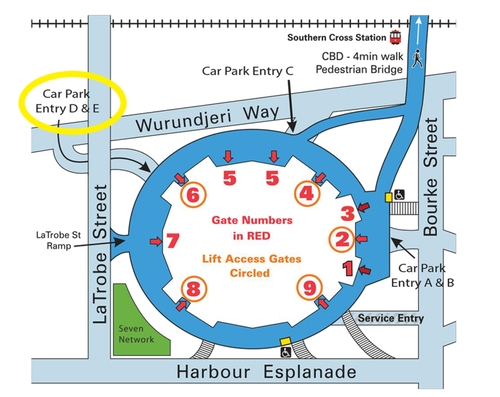 marvel stadium car parking