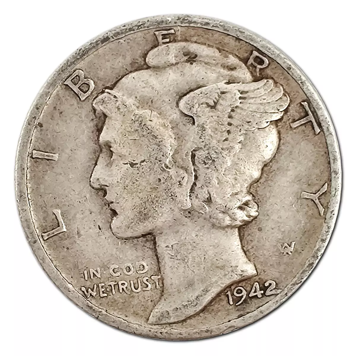 1942 mercury dime