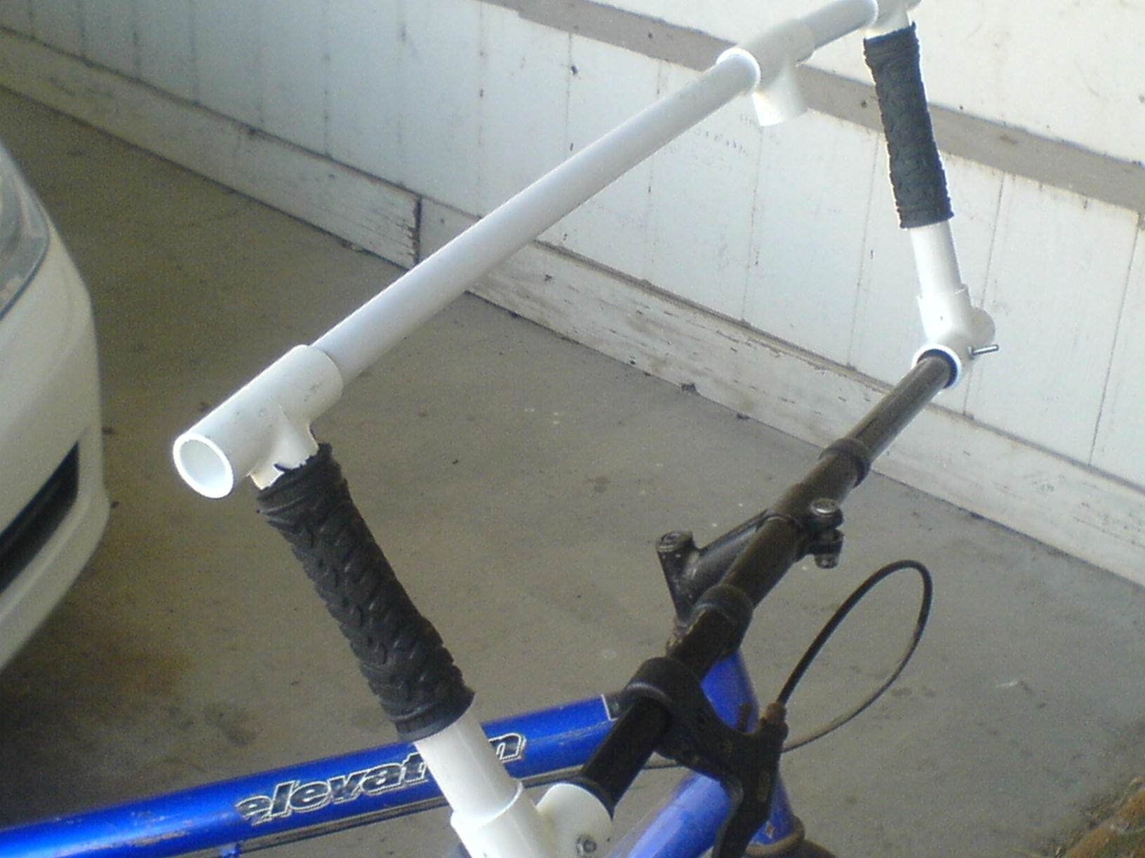 extending bike handlebars