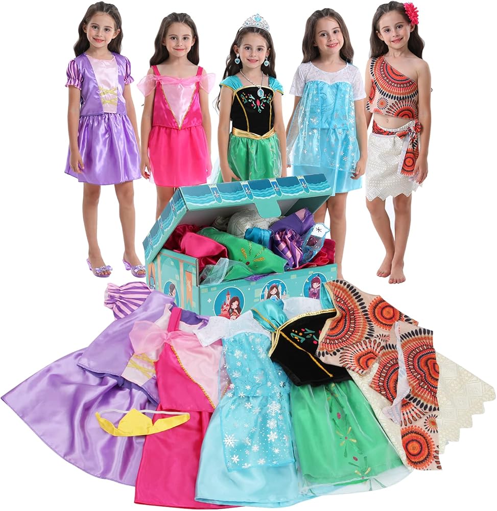 pretend play dress up clothes trunk