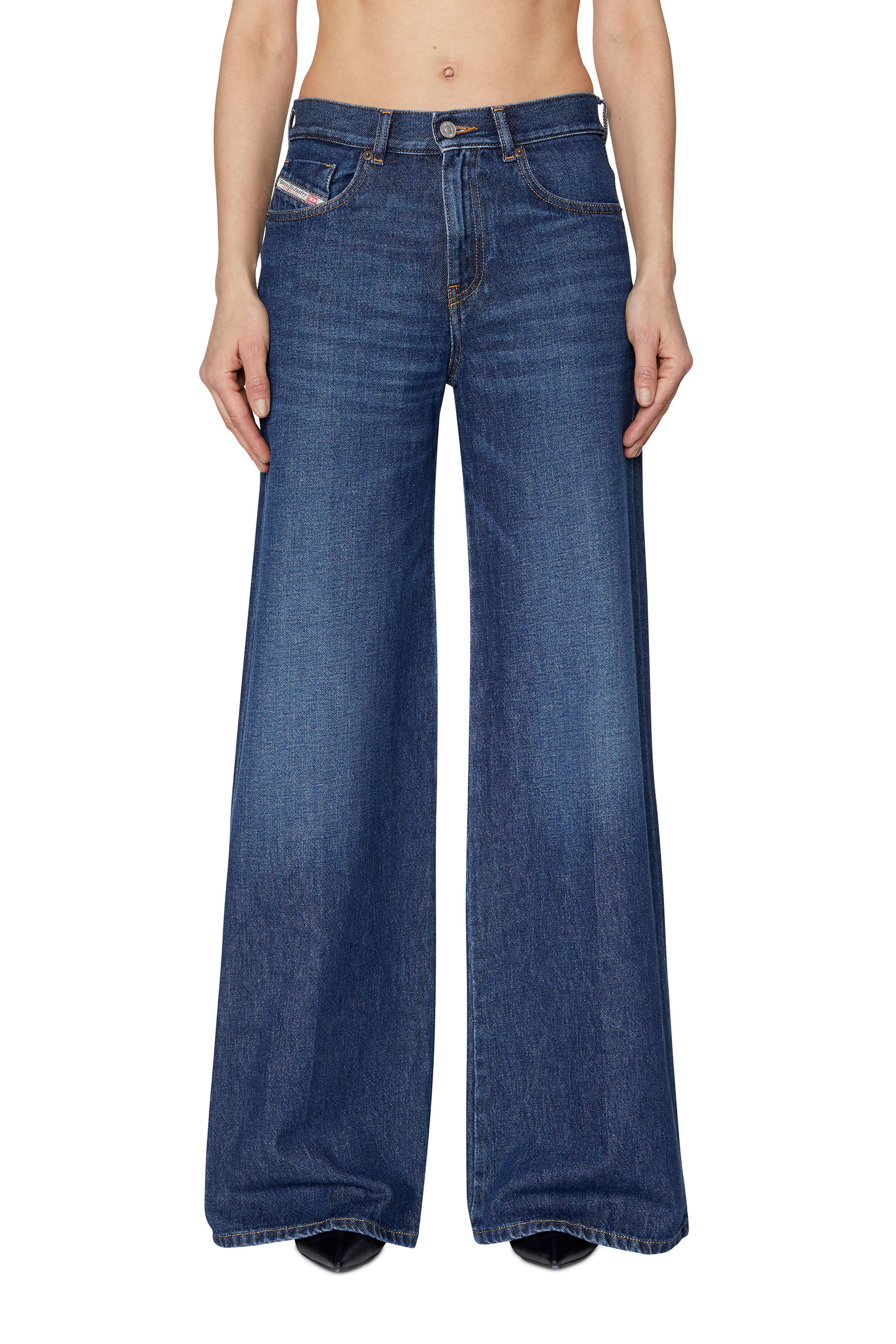 diesel flared jeans