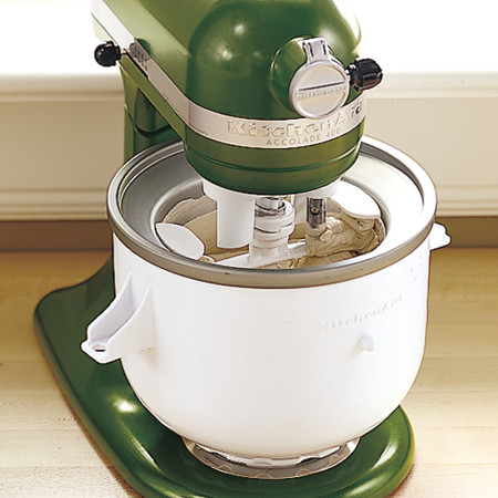 kitchenaid stand mixer ice cream attachment