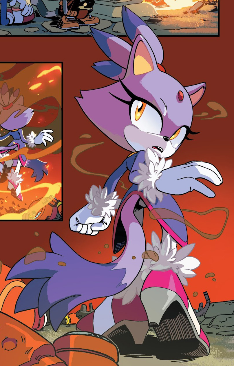 blaze the cat idw