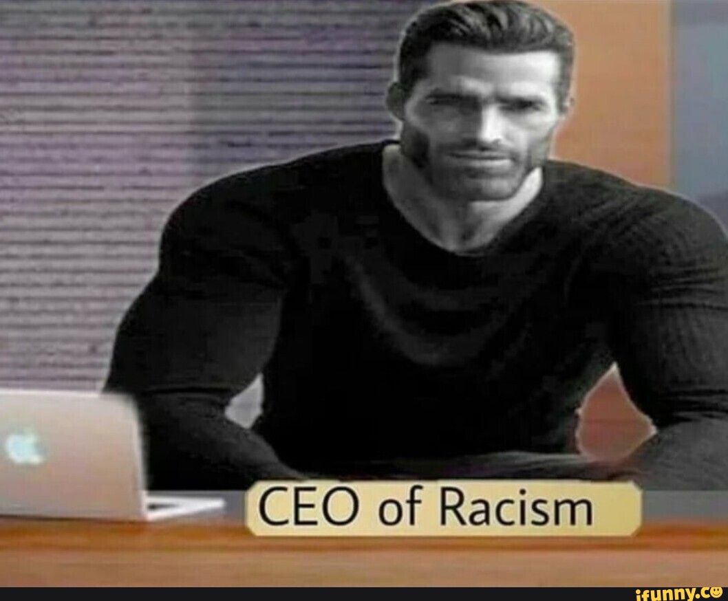 ceo of racism meme