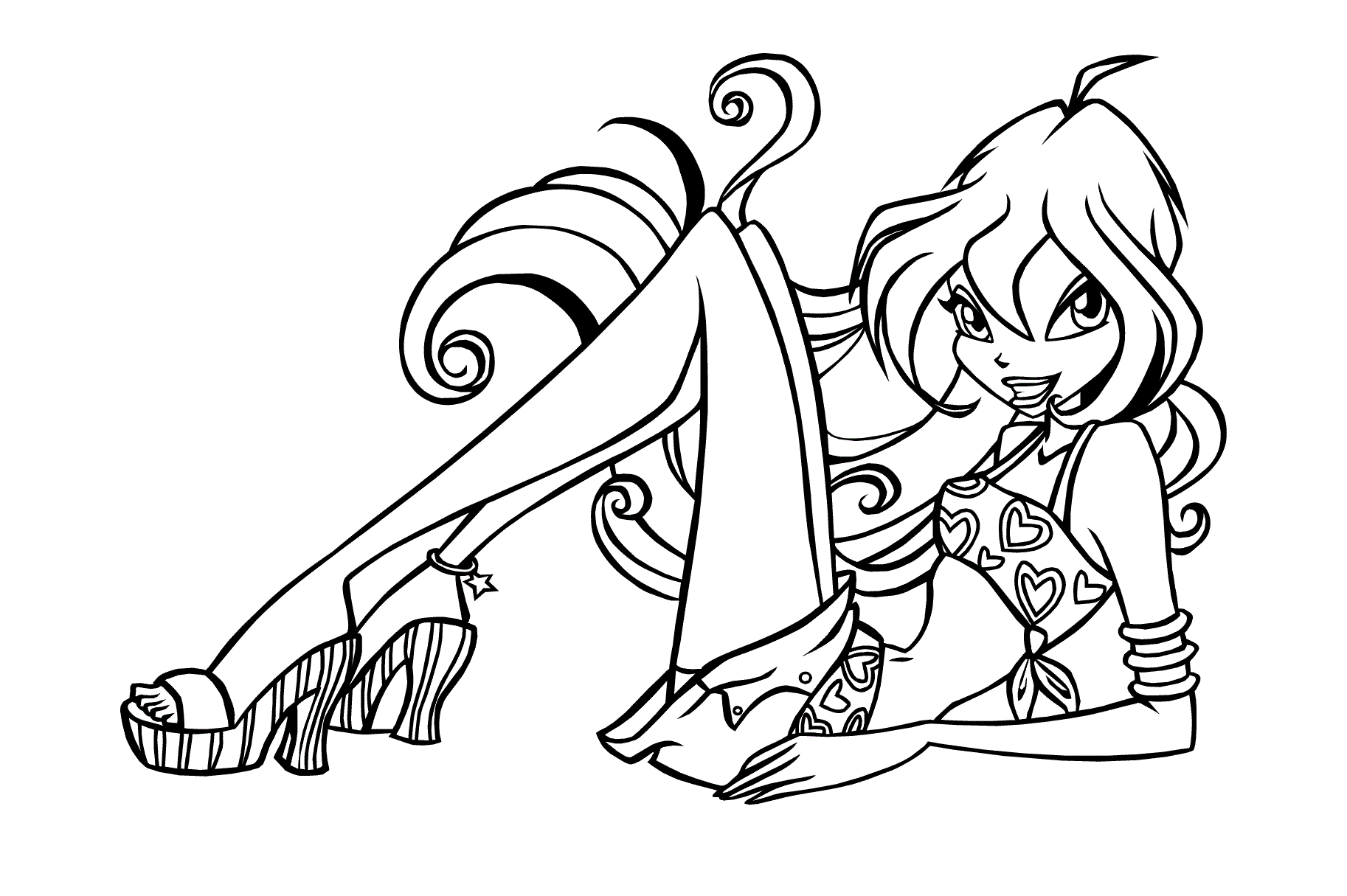 winx coloring pages