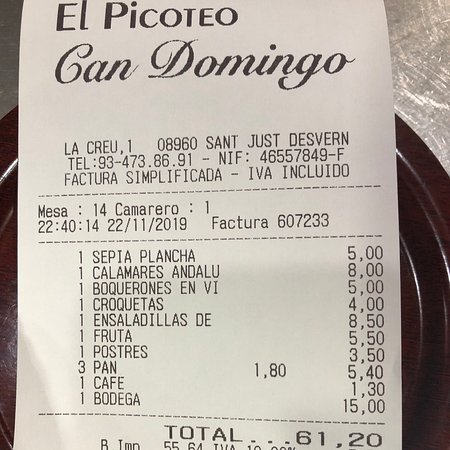 restaurante el picoteo de can domingo ii