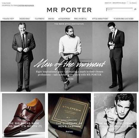 net a porter man