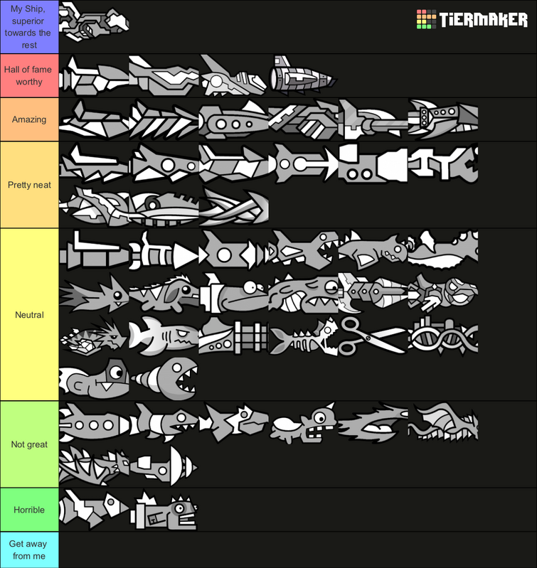 geometry dash all ships