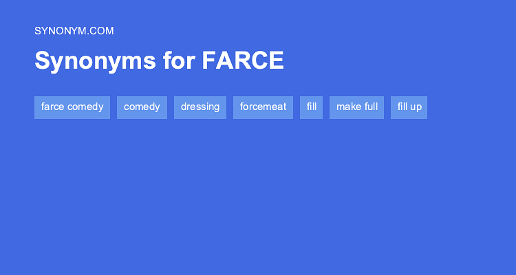 synonym farce