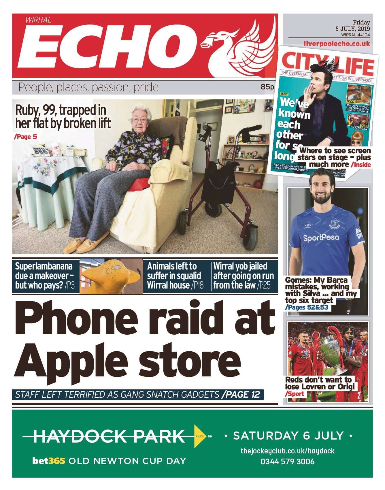 newspaper liverpool echo