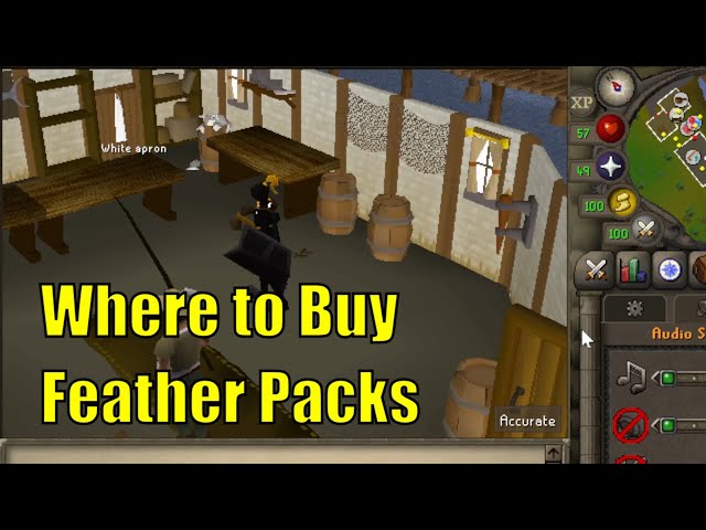 feather packs osrs