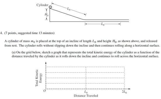 ap physics 1 2020 frq