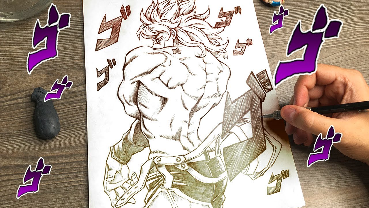 dio brando dibujo