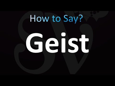 geist pronunciation