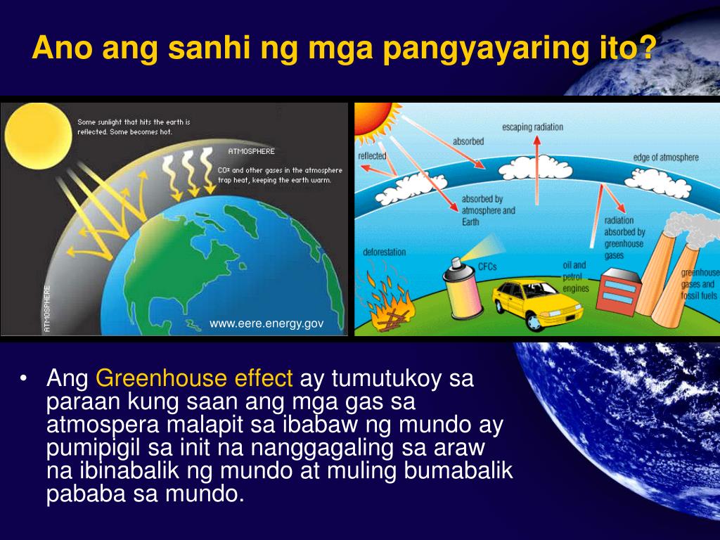 greenhouse gases definition tagalog