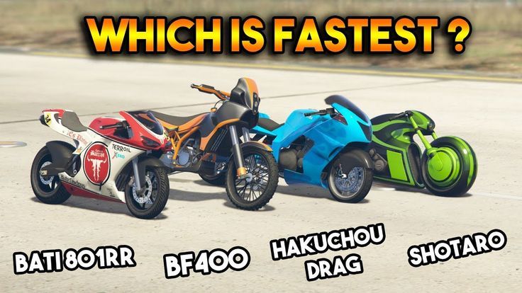 fastest gta motorcycle