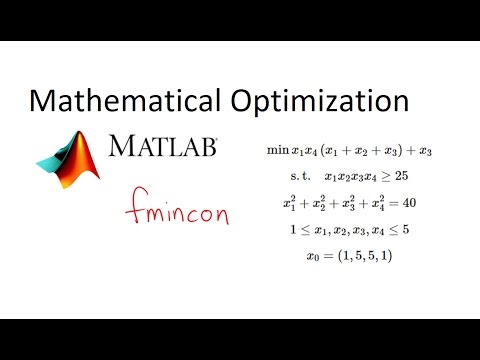 matlab fmincon