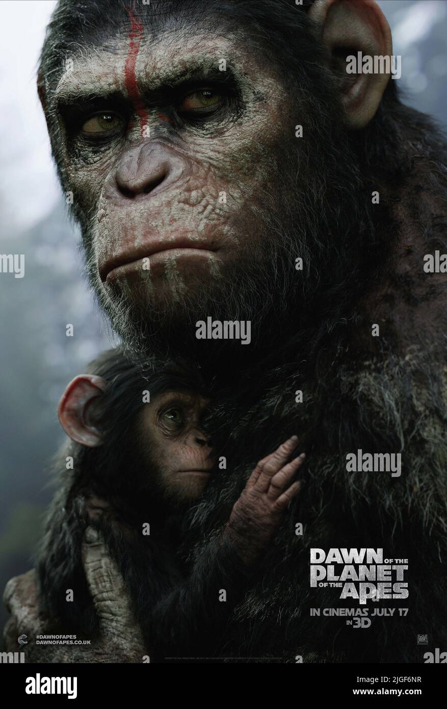 caesar planet of the apes poster