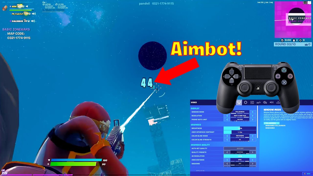 aimbot settings controller