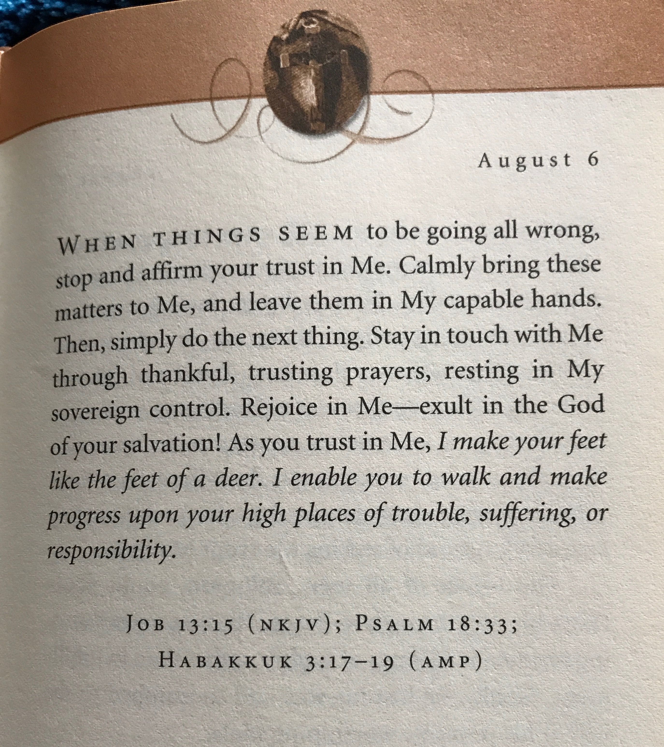 jesus calling august 6