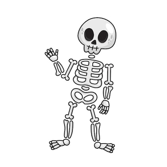 clip art skeletons