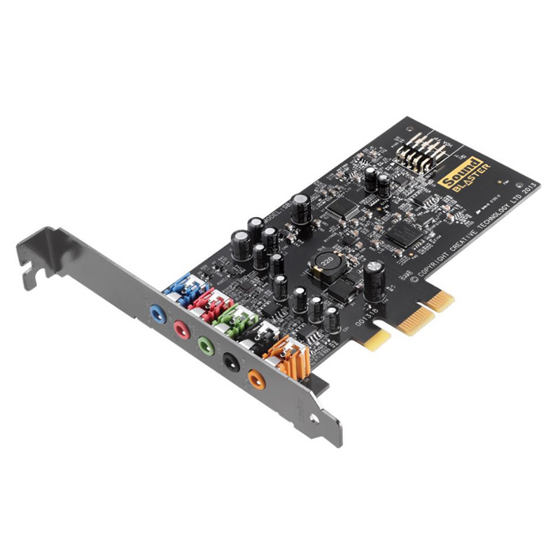 low profile sound card