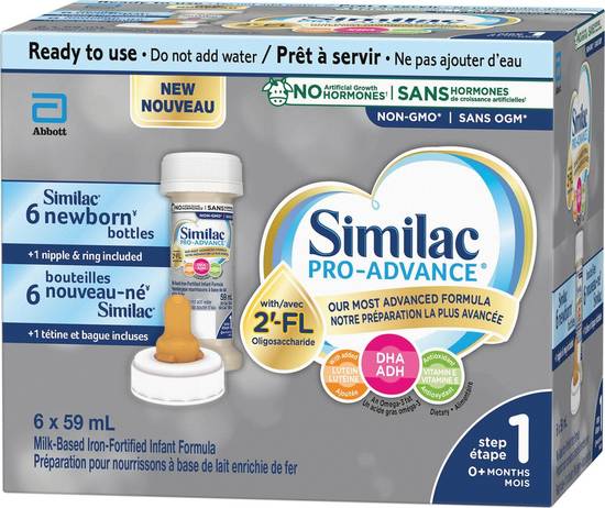 similac pro advance step 1 ready to use