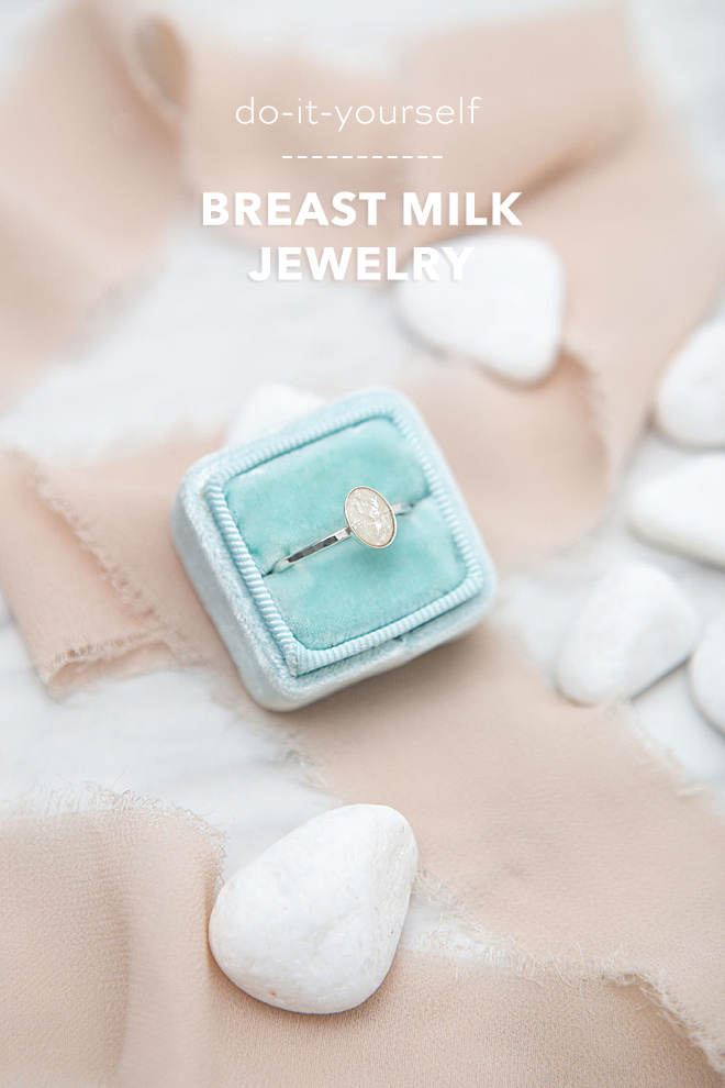 breast milk jewellery kit