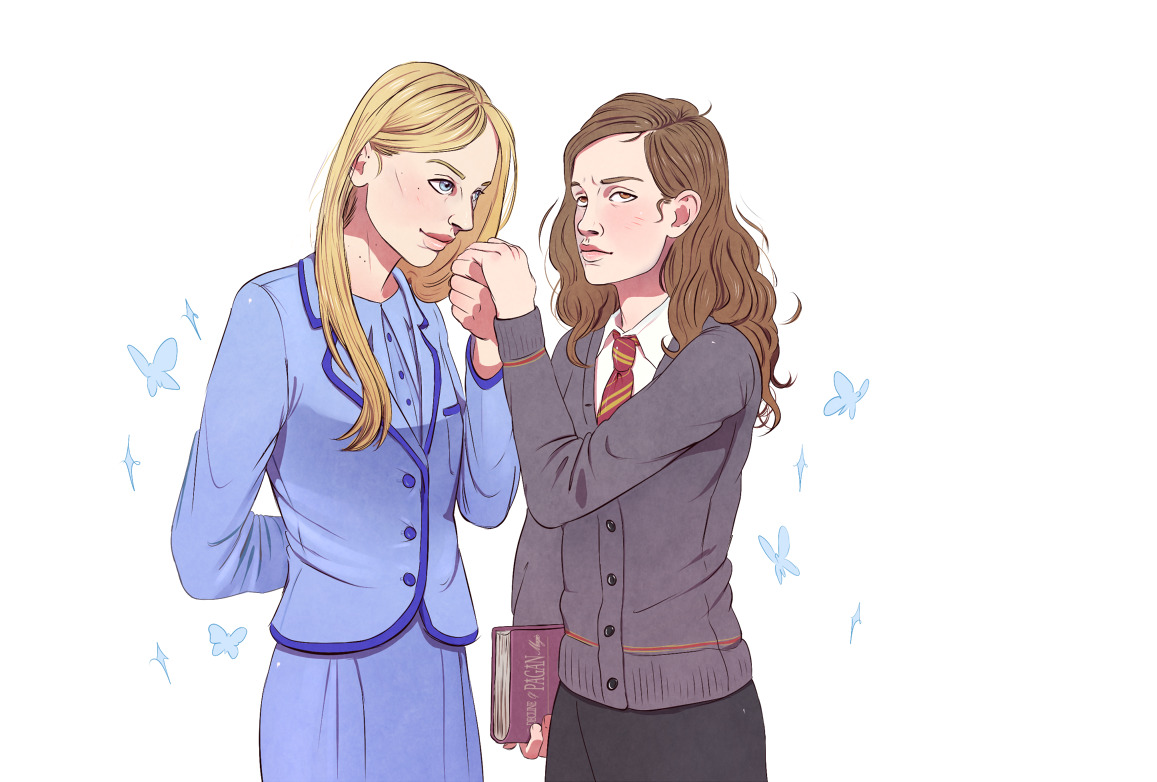 fleur and hermione fanfiction