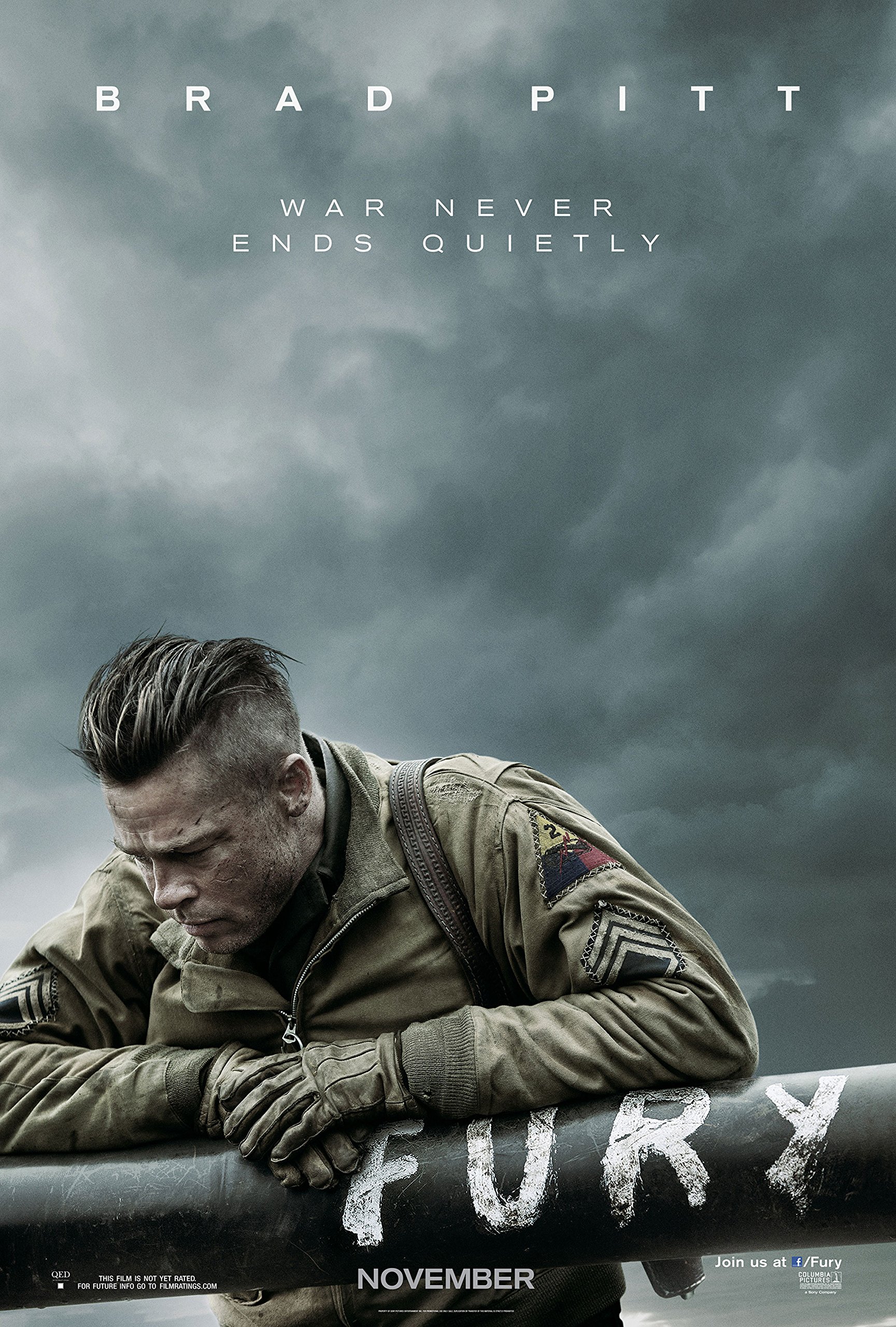 fury film age rating