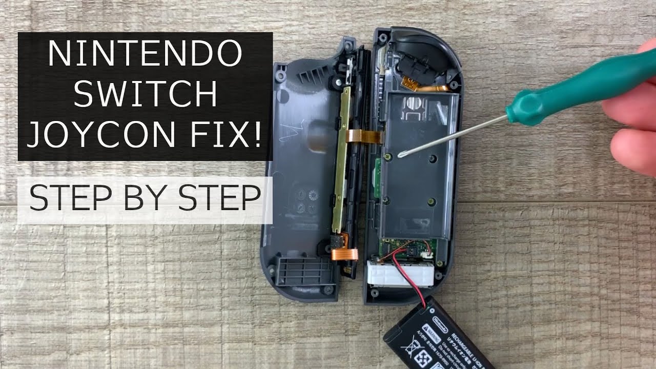 how to repair joy con