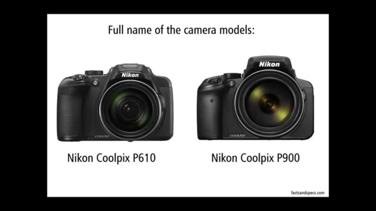 nikon p610 vs p900