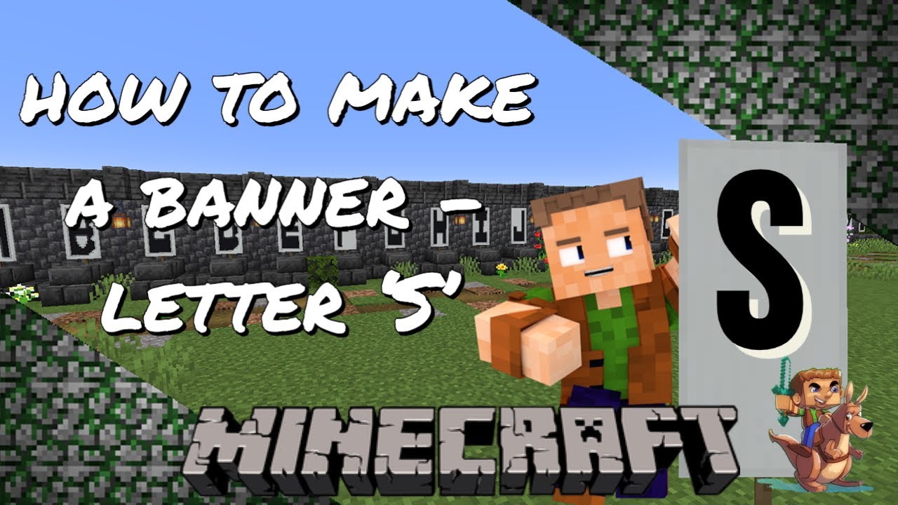 letter s minecraft banner