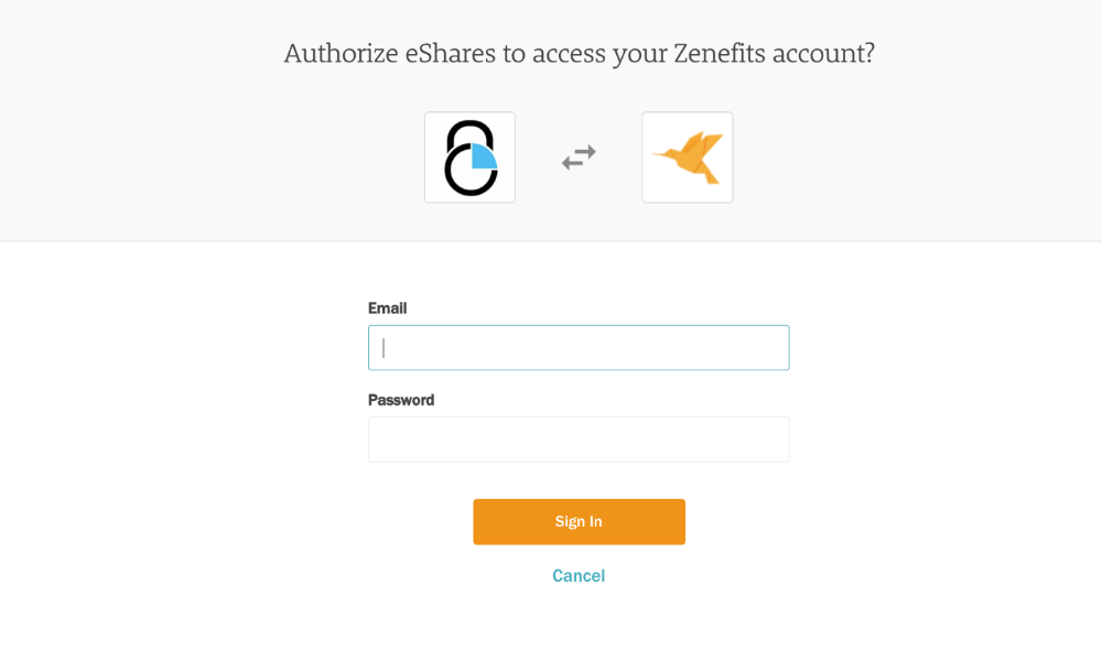 zenefits login