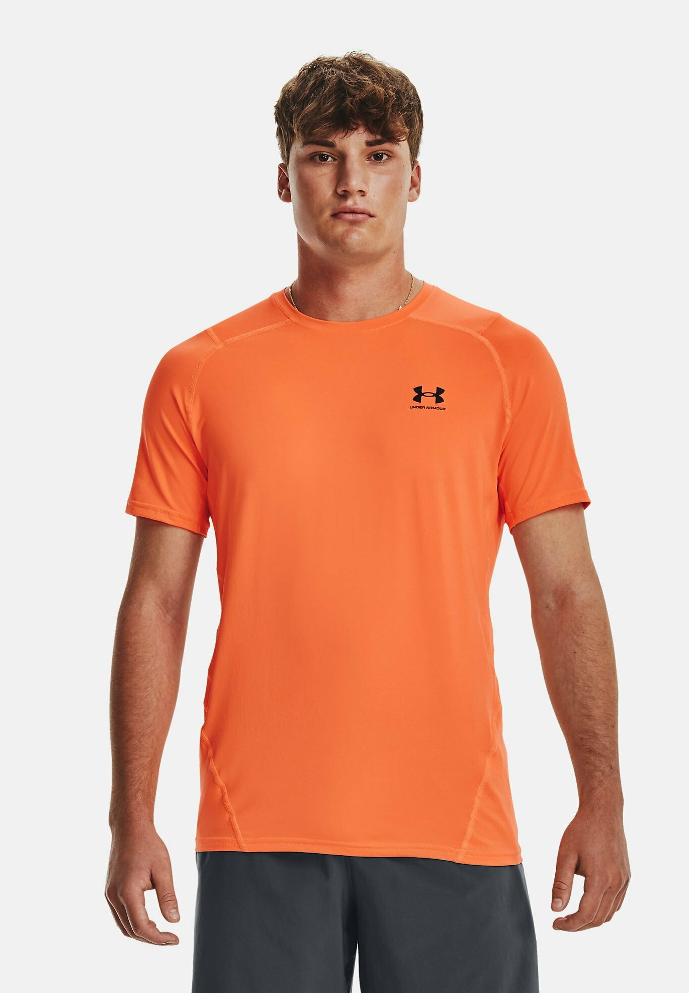 orange t shirt under armour