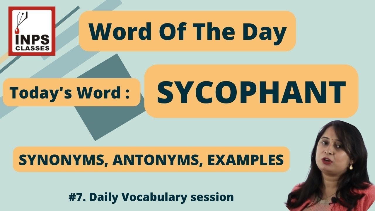 sycophantic synonym