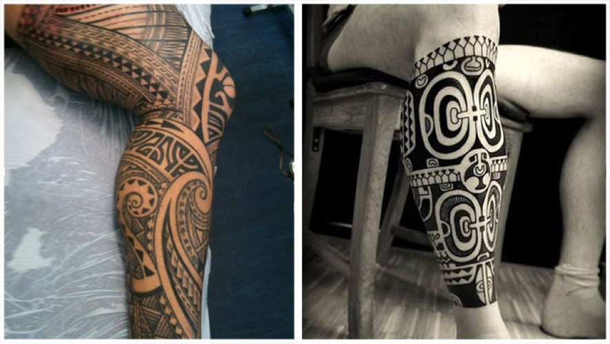 tatuajes maori pierna significados