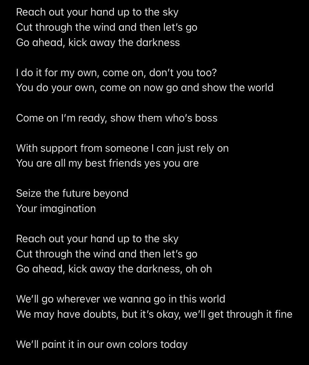 one piece lyrics english