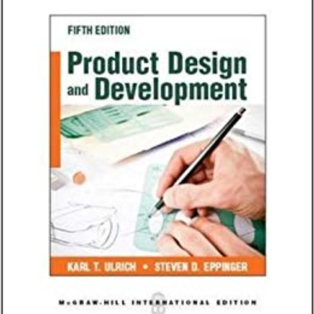 product design and development 5th edition pdf